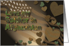 Love Soldier/Afghanistan (Patriotic) card