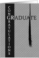 Congratulations Graduate (Tassel - 2) card