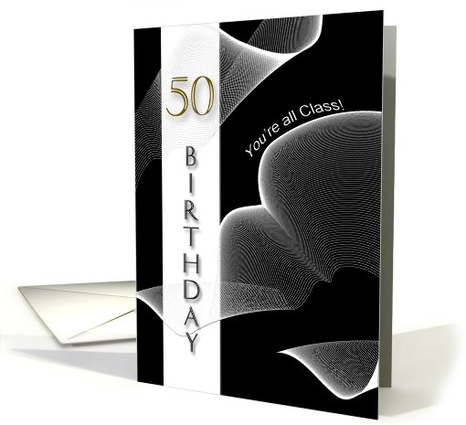 50th Birthday - All Class card (664387)