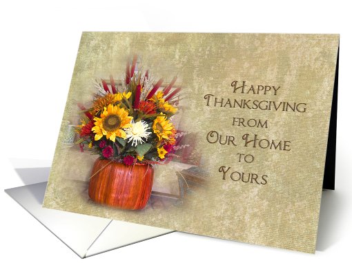 thanksgiving - From Our Home to Yours card (703333)