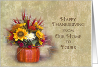 thanksgiving - From Our Home to Yours card