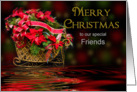 Christmas - Friends - Reflections - Decorations card