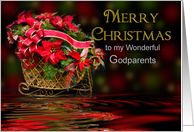 Christmas - Godparents - Reflections - Decorations card