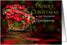 Christmas - Grandparents - Reflections - Decorations card