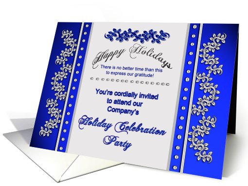 Business - Holidays Celebration Party-Invitation - appreciation card