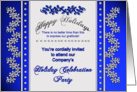 Business - Holidays Celebration Party-Invitation - appreciation card