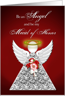 Maid of Honor - Be an Angel and be my - RED card