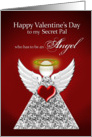 Valentine’s Day - Secret Pal - Angel - red card