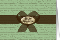Baby Shower Invitation - Boy or Girl - Classy card
