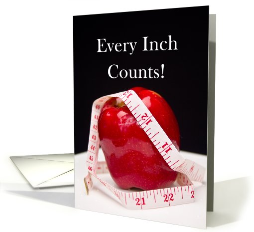 Inches Diet - Success - Apple - Measure - Scales card (755112)