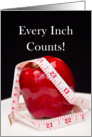 Inches Diet - Success - Apple - Measure - Scales card