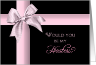 Hostess - Bridal Party Invitation - Gift - card