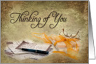 Thinking of You, Vintage - Stationery - card