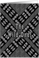 Wild One -Birthday Card - (Biker/Goth/Rocker) card