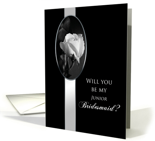 Junior Bridesmaid- BRIDAL PARTY- REQUEST- -Black & White -... (895319)