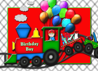 Birthday Boy, Train,...