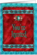 You’re Invited - Native American Designs card