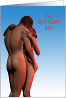 Hey, Birthday Boy card
