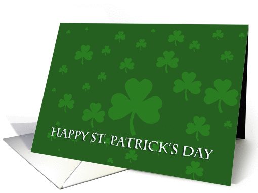 Happy St. Patrick's Day, Blank card (353320)
