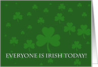 Everyone's Irish,...