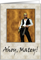 Ahoy, Matey! card