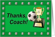 Soccer Coach Trophy...