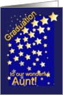 Graduation Stars, Aunt card