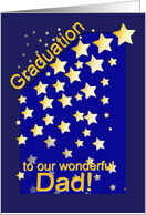 Graduation Stars, Dad card