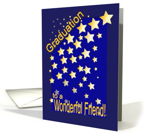 Graduation Stars, Friend card (419177)