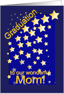 Graduation Stars, Mom, from Children card