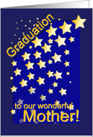 Graduation Stars, Mother, from Children card