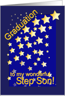 Graduation Stars, Step Son card