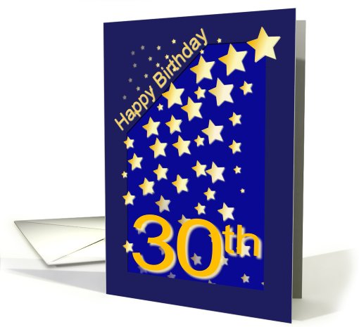 Happy Birthday Stars, 30 card (419721)