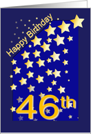 Happy Birthday Stars, 46 card