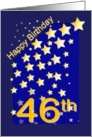 Happy Birthday Stars, 46 card