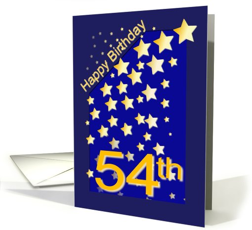 Happy Birthday Stars, 54 card (419919)