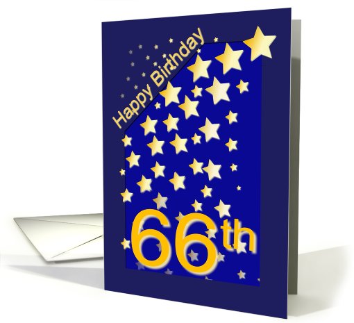 Happy Birthday Stars, 66 card (420144)