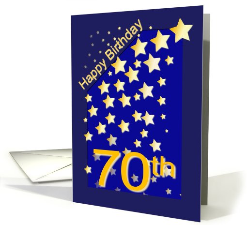 Happy Birthday Stars, 70 card (420150)