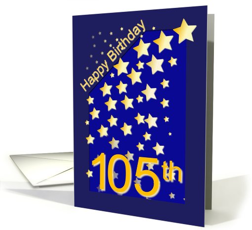 Happy Birthday Stars, 105 card (420891)