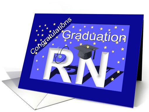 Graduation RN Degree card (423363)
