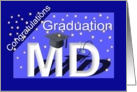Graduation MD Degree card