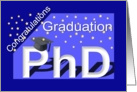 Graduation PhD Degree card