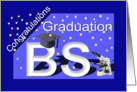 Graduation BS Degree card