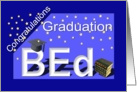 Graduation B.Ed. Degree card