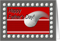 Volleyball Father’s Day card