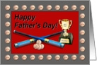 Baseball Father’s Day card