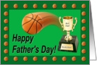 Basketball Father’s Day card