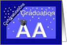 Graduation AA Degree card