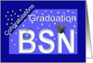 Graduation BSN Degree card