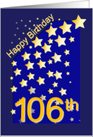 Happy Birthday Stars, 106 card